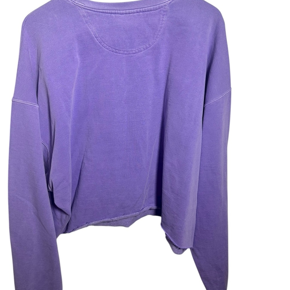 Women’s “Cool Mom “ Graphic Purple Sweatshirt Crop Plus 3X - Picture 2 of 6